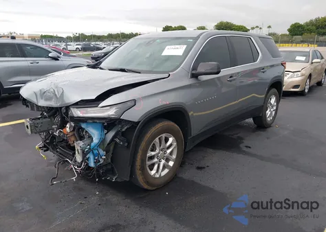 2023 Chevrolet Traverse Fwd Ls from USA, damaged, VIN 1GNERFKW6PJ340667